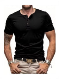 Mens Short-sleeved Top