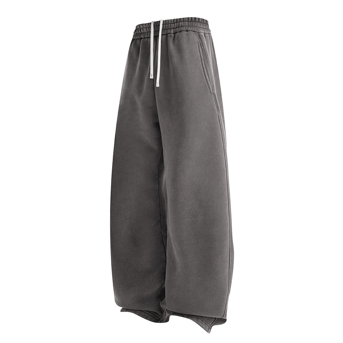 New Trendy Brand Brushed Washed Long Pants