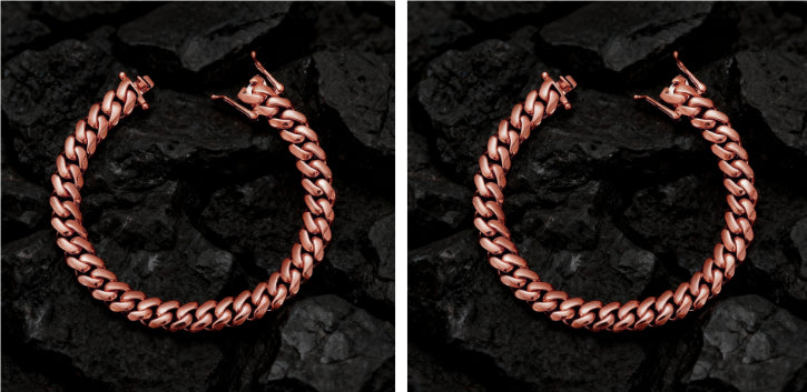 Men's Stainless Steel Electroplated Bracelet With Encryption Feature