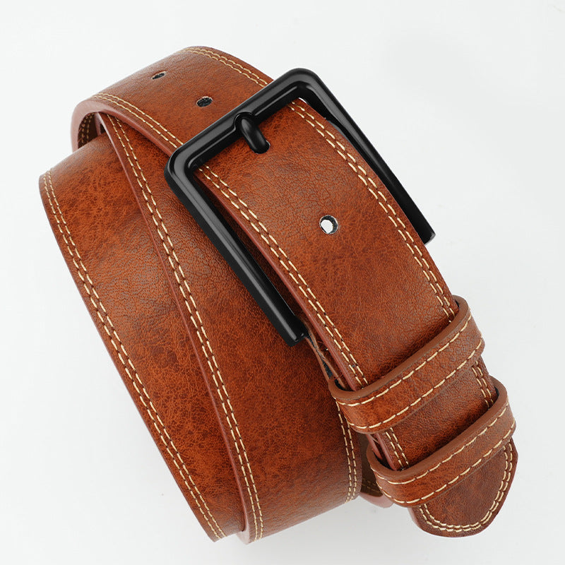 Retro Style Men's Leather Belt Belt New