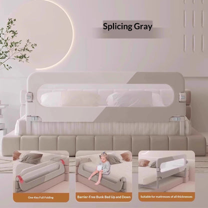 Adjustable Baby Bed Rail Safety Guard Foldable Bedside Barrier