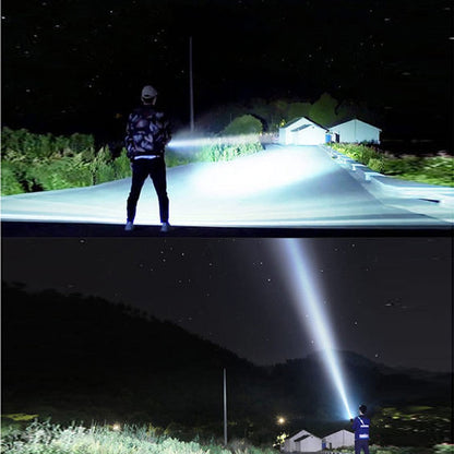 XHP90 Powerful LED Flashlight XHP50 Tactical Torch