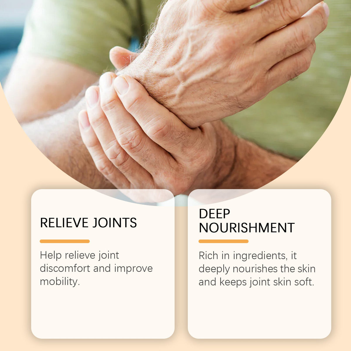 Joint Care Cream Joint Massage Treatment Pamper Your Elbows And Knees With A Daily Massage Cream