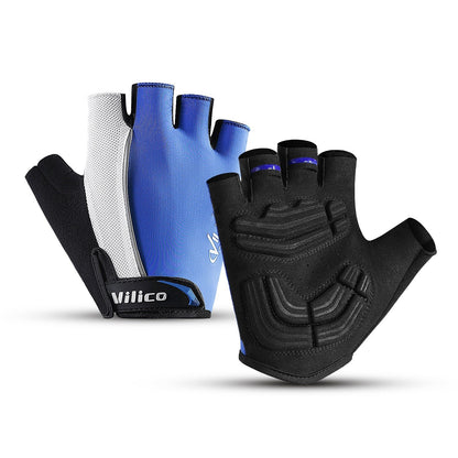 Breathable Anti-slip Unisex Road Bike Half-finger Gloves