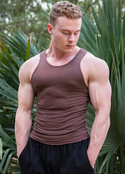 Men's Tank Top Tight Sports Training
