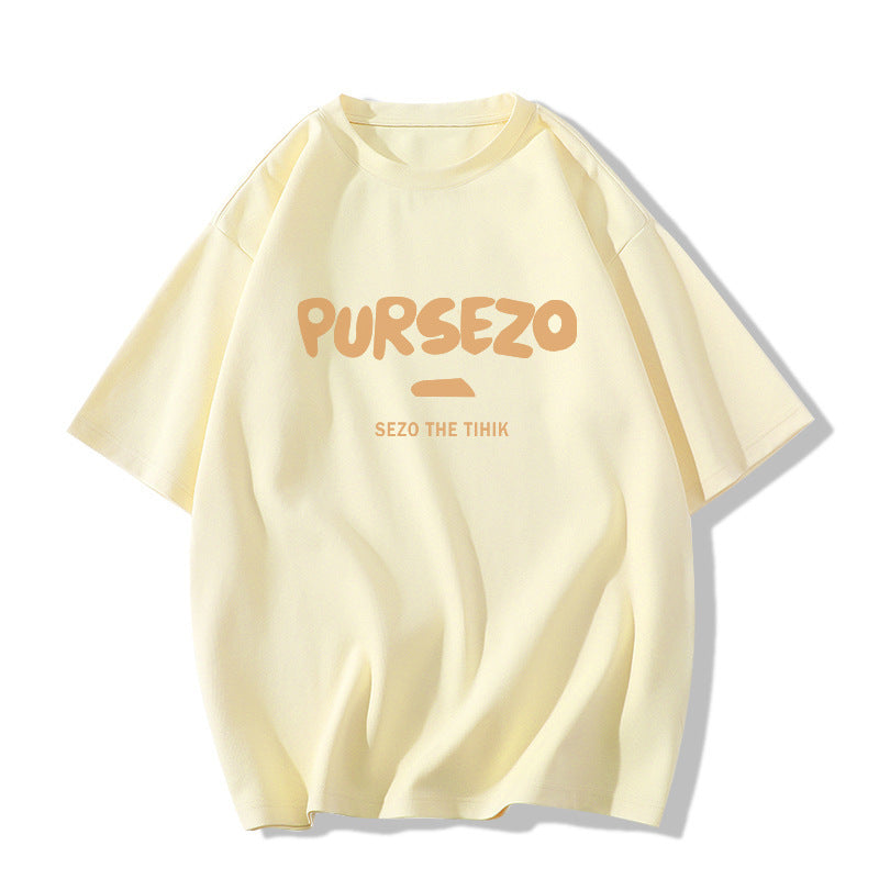 Women's Niche Cream Cotton Shoulder Short Sleeve