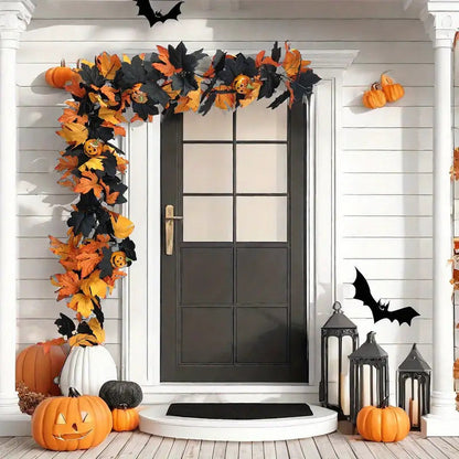 Artificial Halloween Pumpkin Vine Party Decorations