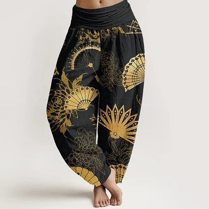 Women's Cotton Direct-print Springsummer Trousers