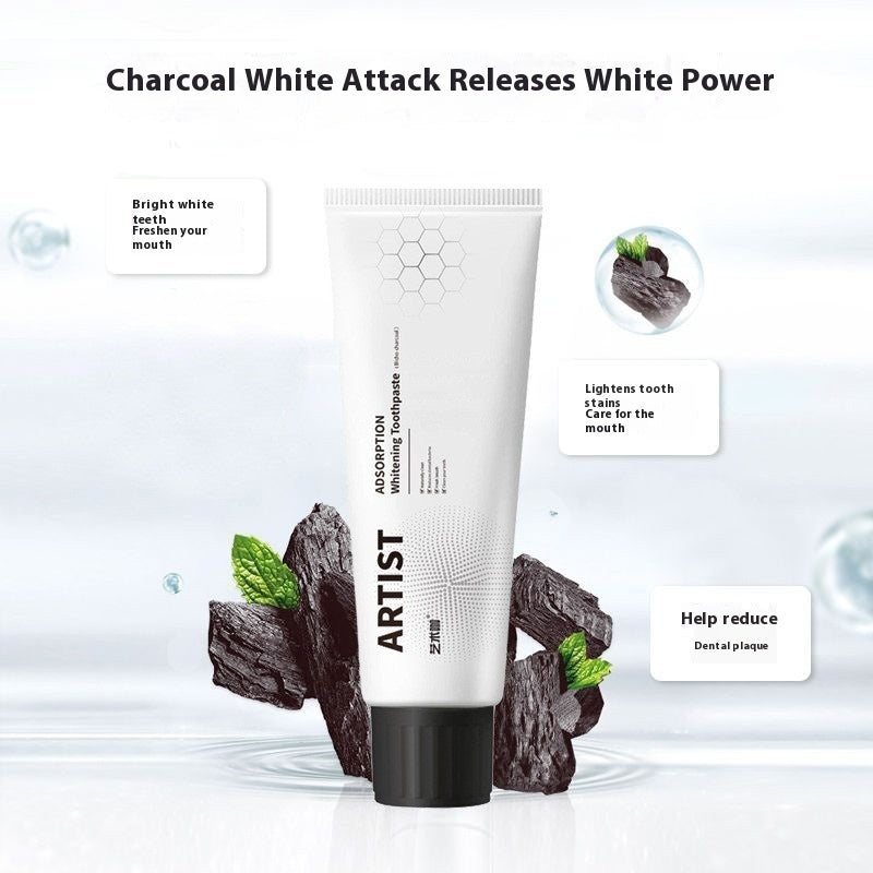 Binchoutan Toothpaste Anti-yellow Stain Preparation Carbon Cleaning Oral Care