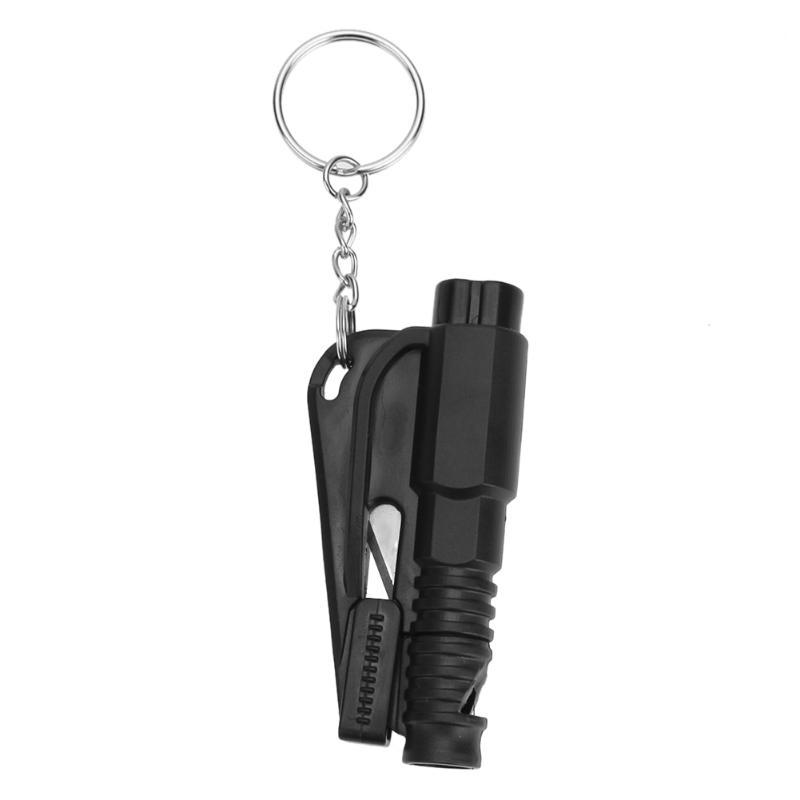 Emergency Mini Safety Hammer Auto Car Window Glass Breaker Keychain Escape Tool