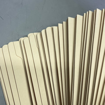 SMEAD (50 PACK) Reinforced Tab File Jackets Letter Sz 2" Expansion Manila  75560