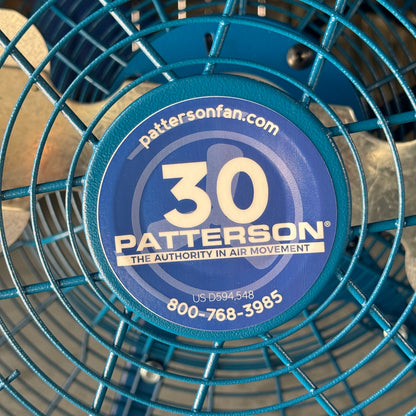 PATTERSON 30" Jet-Stream Fan H30B Blue (Small Scratch)
