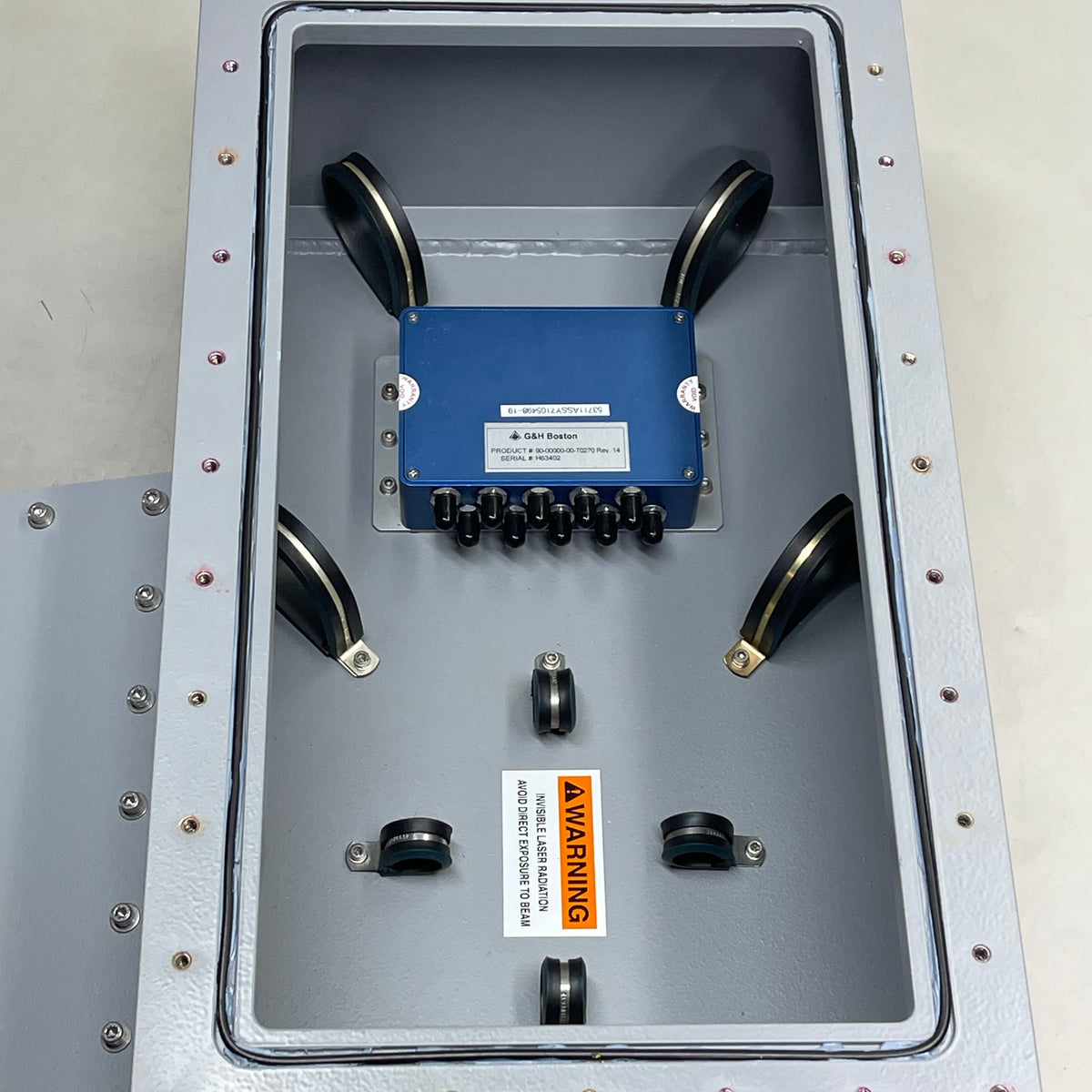 G&H BOSTON Analog Signal Multiplexer in Protective Container 90-00000-00-70270 Rev. 14