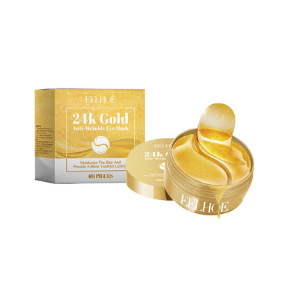 24K Gold Anti-Wrinkle Eye Mask, Moisturizing And Improving Eye Lines Brightening And Moisturizing Eye Skin Eye Care