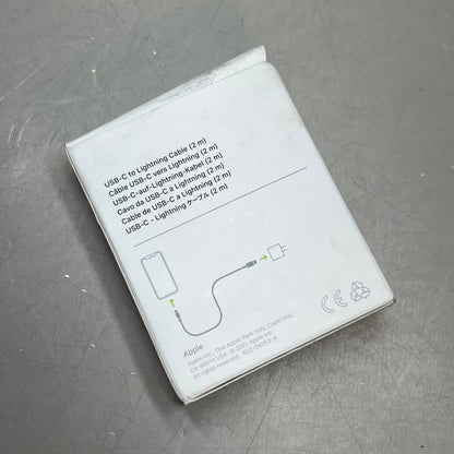APPLE Fast Charging USB-C To Lightning Cable (2 M) White MQGH2AM/A (Return)