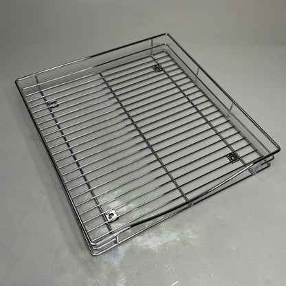 LYNK Easy Mount Professional Roll Out Cabinet Organizer 17"x18" Chrome 401718WB
