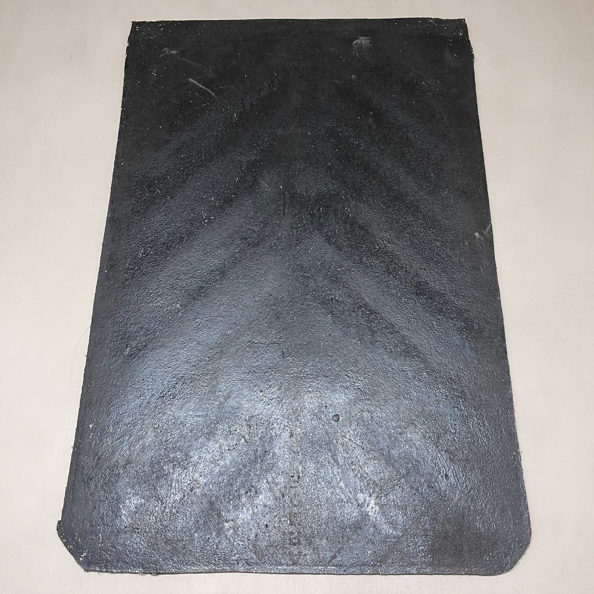 GLOBETECH Rubber Mud Flaps 1/4" Thick x 24" W x 36" L Black 2436CD (New)