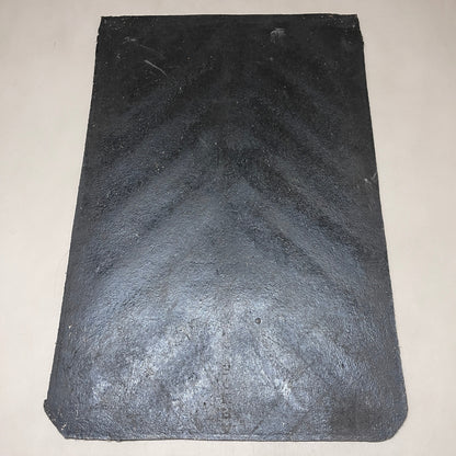 GLOBETECH Rubber Mud Flaps 1/4" Thick x 24" W x 36" L Black 2436CD (New)