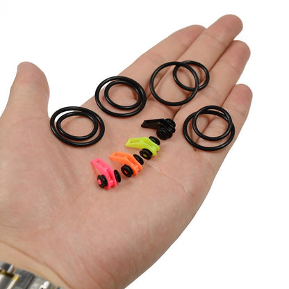 LEO 5 set/lot Plastic Fishing Hook