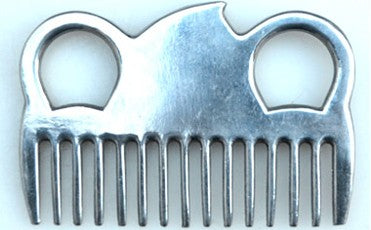 Sturdy Stainless Steel Horse Pony Grooming Tool Comb