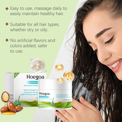 Nourishing Hair Mask Moisturizes And Moisturizes Hair, Fluffy, Soft, And Glossy Hair Mask