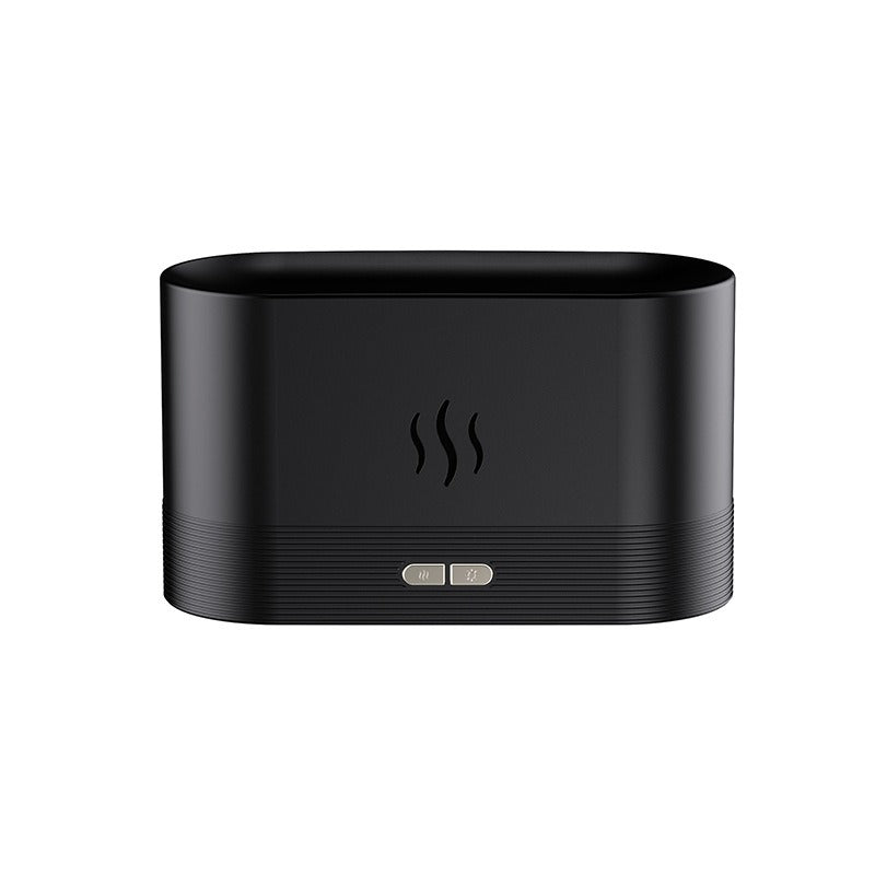 Simulated flame aromatherapy machine expanding fragrance machine household seven color flame humidifier