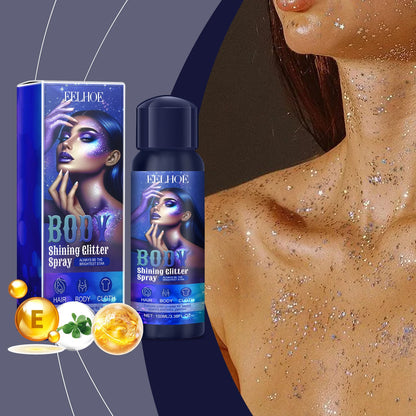 Highlighter Glitter Spray Glitter Spray Highlighter Spray Natural Stereoscopic Long Lasting Glitter