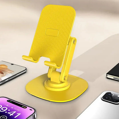 Rotating phone stand foldable desktop TV show lazy person tablet phone support stand