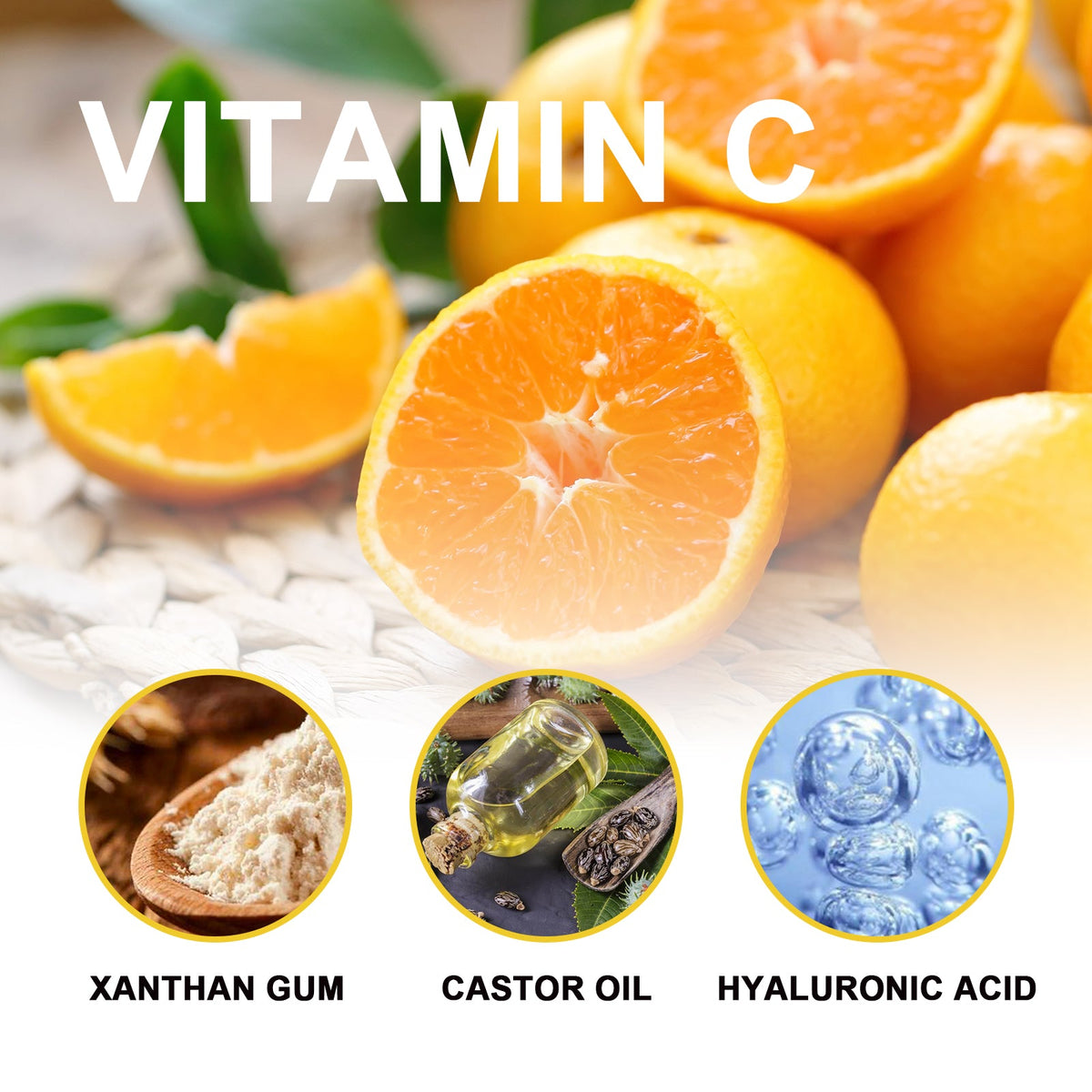 Vitamin C Face Essence For Reducing Fine Lines, Firming, Smoothing And Moisturizing Anti-Aging Skin Essence