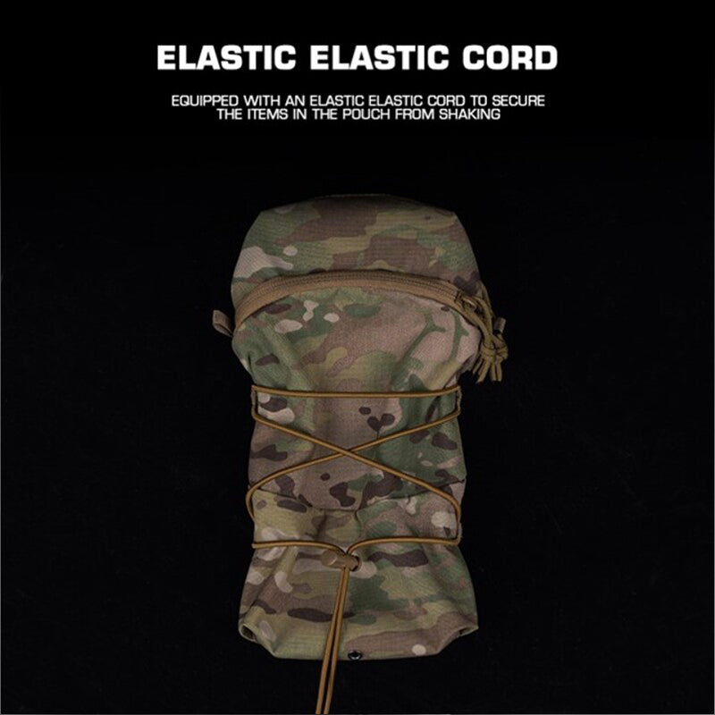 Tactical MOLLE Cylindrical Bag, 1.5L, for FCPC & GP Backpacks.
