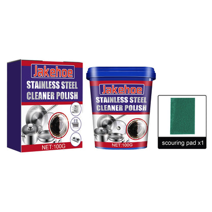 Stainless Steel Cleaner Polish, Kitchen Appliances Stove Hood Clean The Bottom Of The Pot Black Dirt Stains Rust