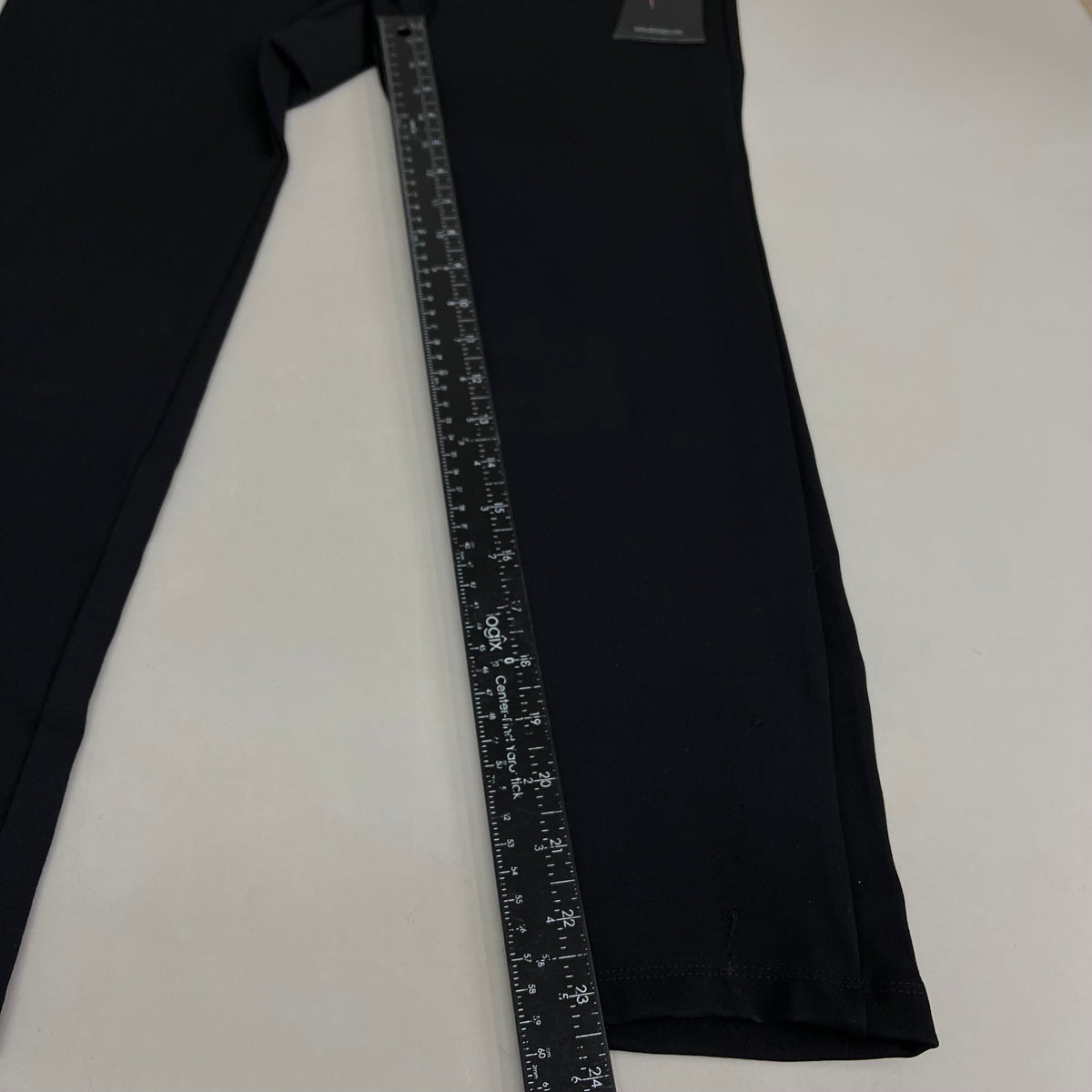 MULTIPLES Legging Petite Women's Sz M Black M9031P