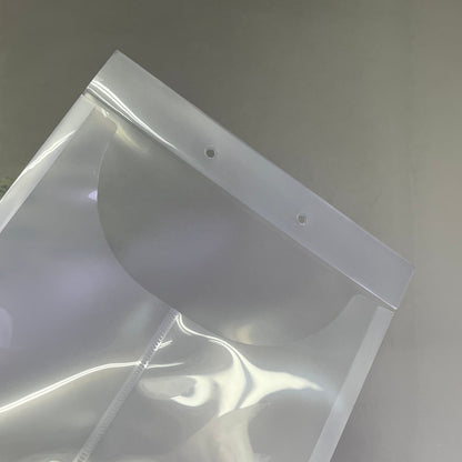 SMEAD (24 PACK) Polypropylene File Retention Jackets Letter/Legal Sz Clear 68191