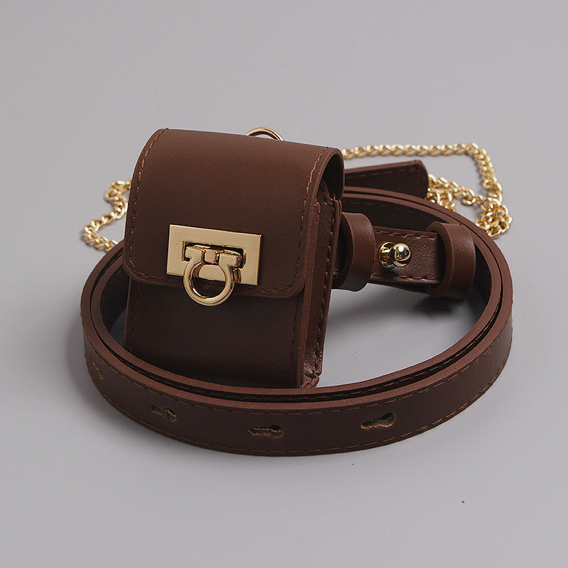 Chain Mini Messenger Bag Belt Waist Bag