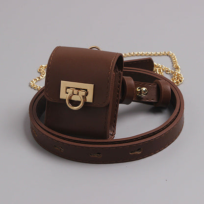 Chain Mini Messenger Bag Belt Waist Bag
