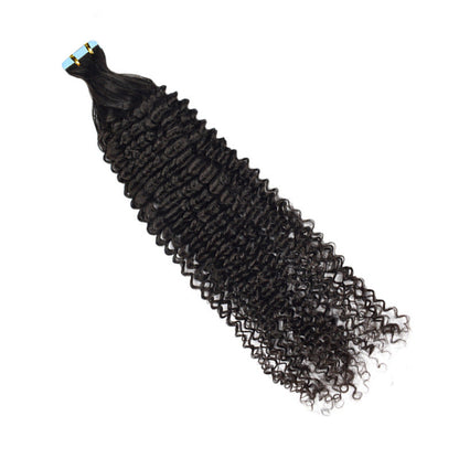 Invisible Seamless Hair Extensions Real Human-hair Hairpieces