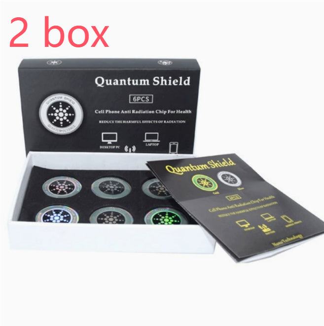 Cell phone radiation protection stickers