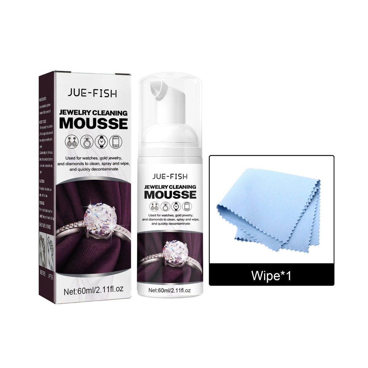 Jewelry Bright Mousse Watch Strap Cleaning Solution