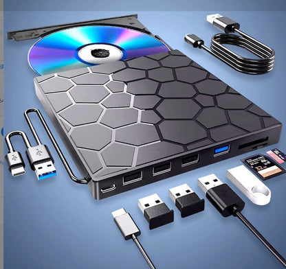 Multifunctional External CD Driver CD Writer
