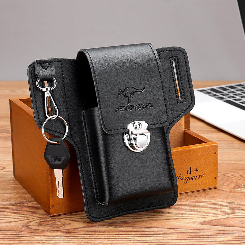 Men's Waist Bags Are Ideal For Office Workers To Store Cigarette Cases And Hang Keys