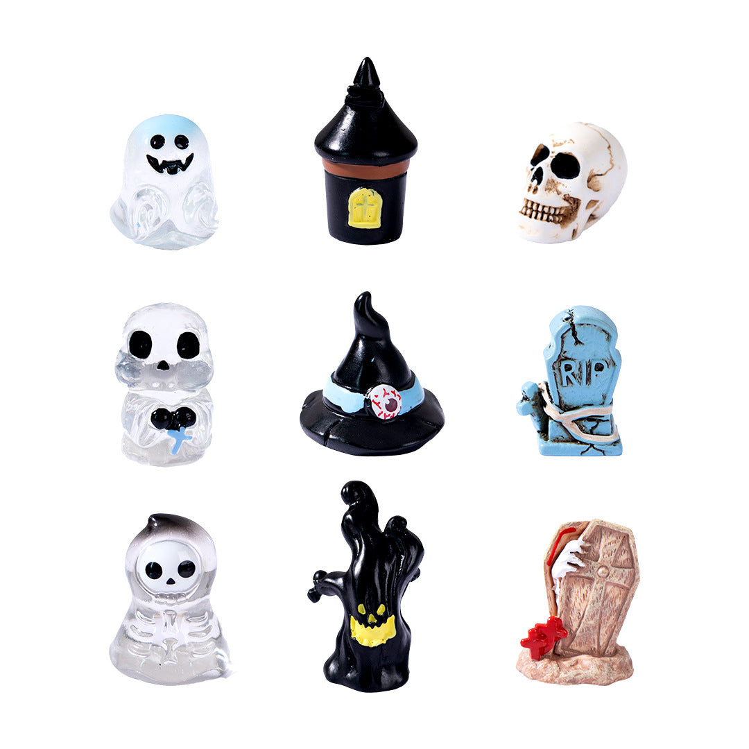 Micro Landscape Halloween Crystal Ball Decorations