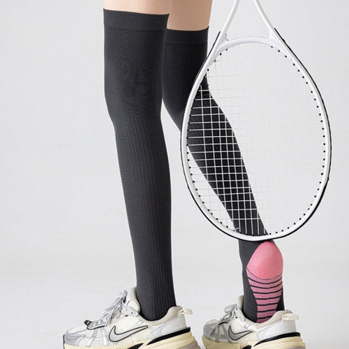 New Over-the-knee Compression Sports Socks High-top