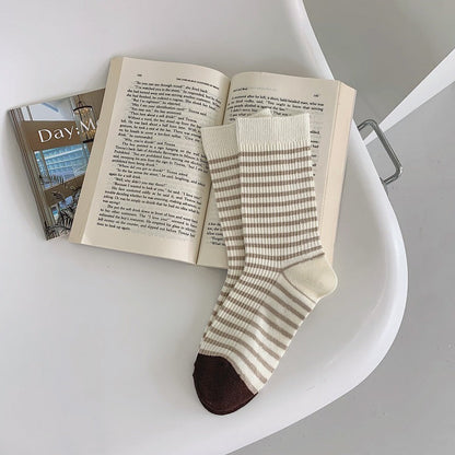 Embroidered Socks For Children With Double Stitches