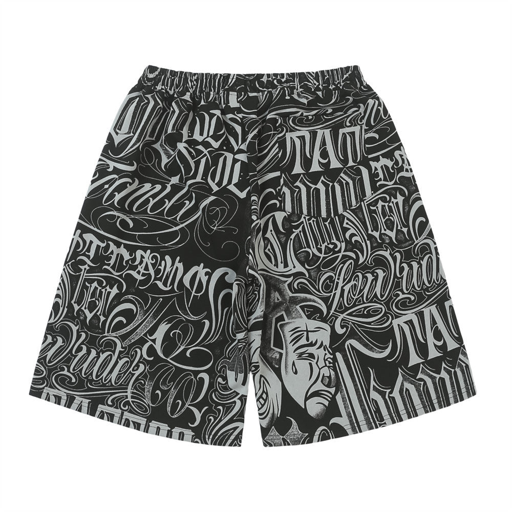 Floral Print Casual Shorts For Men
