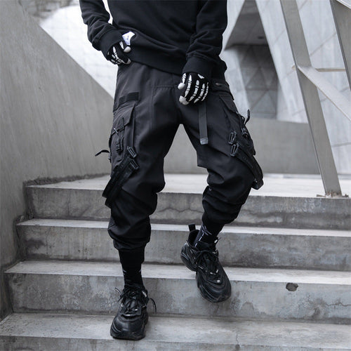 Cargo Jogger Paratrooper Pants Casual Long Trousers For Fall And Winter