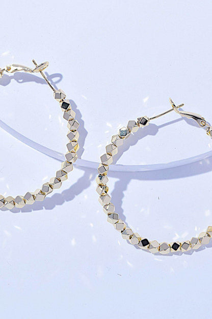 Stylish Alloy Hoop Earrings for Everyday Wear