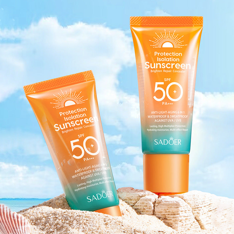 Double Tube Multi-Effect Repair Isolation Sunscreen
