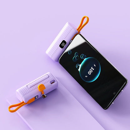 Compact Portable Capsule Power Bank