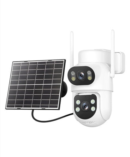 Smart 4G LTE Battery Outdoor PTZ Camera With Solar Panel 2.5K--GW-B20-EU-LA