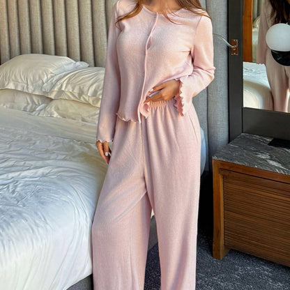 Women's Fashionable Womens Top And Pants Set